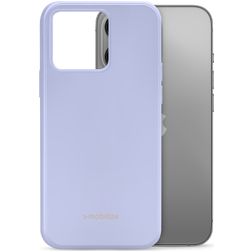 Mobilize Rubber Gelly iPhone 13 Pro Hülle Flexibles TPU Backcover - Pastel Purple