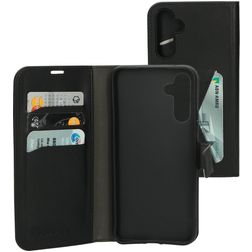 Mobiparts Classic Wallet Samsung Galaxy A34 Hülle Klapphülle Geldbörse - Schwarz