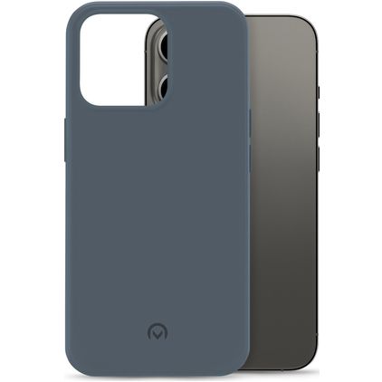 Mobilize Rubber Gelly iPhone 13 Pro Hülle Flexibles TPU Backcover - Matt Blue