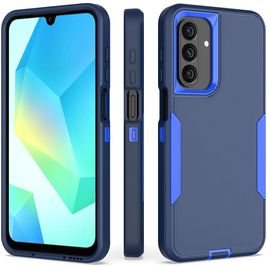 Mobigear Rugged Samsung Galaxy A16 Hülle Hardcase Backcover Stoßfest - Dunkelblau