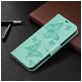 Mobigear Butterfly Samsung Galaxy A52s 5G Hülle Klapphülle Geldbörse - Türkis