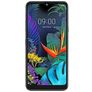 Mobigear Premium LG Q60 Panzerglas Gehärtetes Glas Displayschutz - Hüllenfreundlich - Schwarz