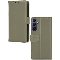 Mobilize Premium Gelly Wallet Samsung Galaxy A15 Hülle Klapphülle Geldbörse - Grün