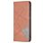 Mobigear Rhombus Slim Nokia G11 Klapphülle - Braun
