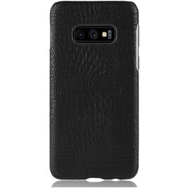 Mobigear Croco Samsung Galaxy S10e Hülle Hardcase Backcover - Schwarz Mobigear Croco Samsung Galaxy S10e Hülle Hardcase Backcover - Schwarz