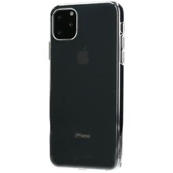 Mobiparts Classic Durchsichtig iPhone 11 Pro Max Hülle Flexibles TPU Backcover - Transparent
