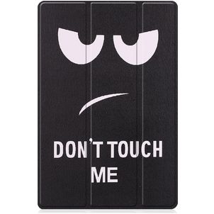 Mobigear Tri-Fold Samsung Galaxy Tab A8 10.5 (2021) Hülle Klapphülle - Do Not Touch