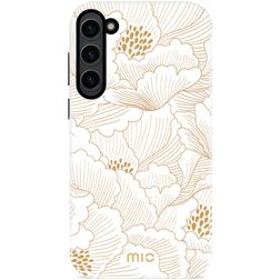 MIO Samsung Galaxy S23 MagSafe Hülle Hardcase Backcover - White Roses