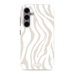 MIO Samsung Galaxy S24 FE MagSafe Hülle Hardcase Backcover - Sandy Zebra
