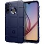 Mobigear Rugged Shield Samsung Galaxy A21 Hülle Flexibles TPU Backcover Stoßfest - Blau