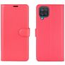 Mobigear Classic Samsung Galaxy A12 Klapphülle Portemonnaie - Rot