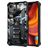 Mobigear Armor Stand iPhone 13 Hülle Hardcase Backcover Stoßfest mit Ständer - Marineblau
