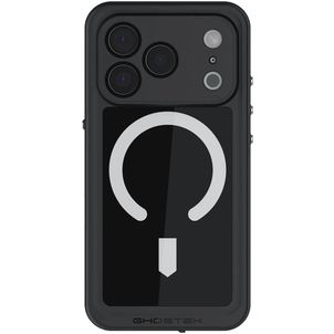 Ghostek Nautical Slim iPhone 17 Pro Wasserdicht MagSafe Hülle Hardcase Backcover Stoßfest - Schwarz