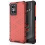Mobigear Honeycomb Realme GT Neo 3 Hülle Hardcase Backcover Stoßfest - Rot