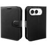 Mobigear Classic iPhone Duo Hülle Klapphülle Geldbörse - Schwarz