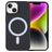 Mobigear Rubber Touch iPhone 15 Plus Silikon MagSafe Hülle Backcover - Schwarz
