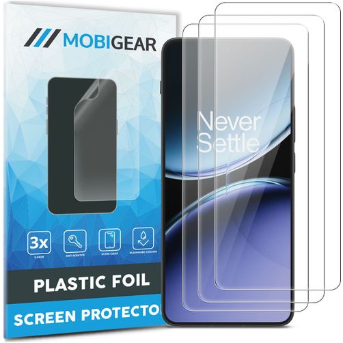 Mobigear OnePlus Nord 4 Displayschutz Schutzfolie - Hüllenfreundlich (3er Pack)