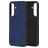 Mobiparts Classic Samsung Galaxy A37 MagSafe TPU / Kunstleder Backcover - Sapphire Blue