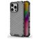 Mobigear Honeycomb iPhone 16 Pro Max Hülle Hardcase Backcover Stoßfest - Schwarz