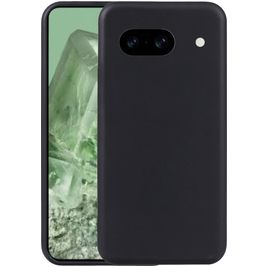 Mobigear Basics Google Pixel 8a Hülle Flexibles TPU Backcover - Schwarz