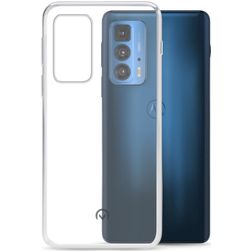 Mobilize Gelly Durchsichtig Motorola Edge 20 Pro Hülle Flexibles TPU Backcover - Transparent