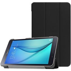 Mobigear Tri-Fold Samsung Galaxy Tab A 8.0 Hülle Klapphülle - Schwarz