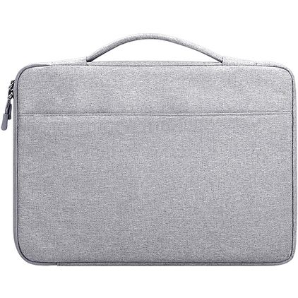 Mobigear Oxford Laptop Aktentasche 13 - 14 Zoll Laptoptasche + Handgriff - Grau