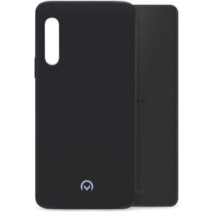 Mobilize Rubber Gelly Sony Xperia 10 V Hülle Flexibles TPU Backcover - Matt Black