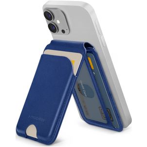 Mobilize Magnet Card Kartenetui - 5 Karten - MagSafe Kompatibel - Blau