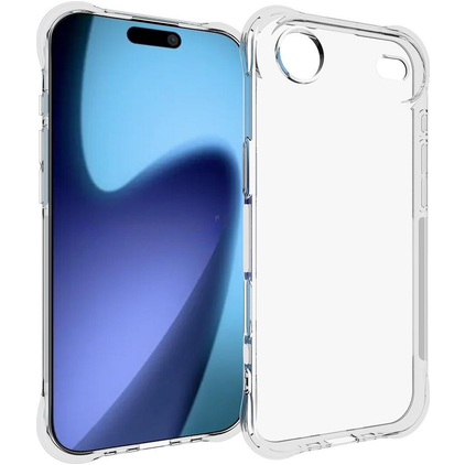 Mobigear Cushion Durchsichtig iPhone Air Hülle Flexibles TPU Backcover - Transparent