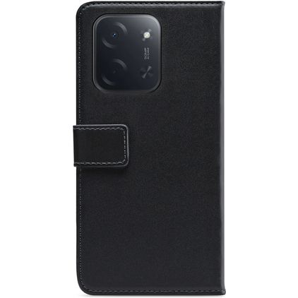 Mobilize Classic Gelly Wallet POCO C85 Klapphülle Portemonnaie - Schwarz