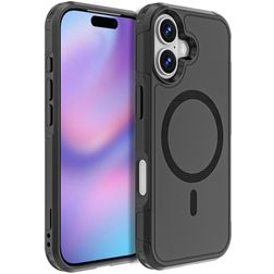 Mobigear Traveller iPhone 17 MagSafe Hülle Hardcase Backcover - Schwarz