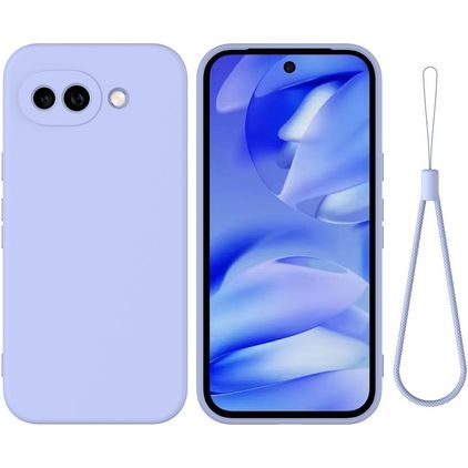 Mobigear Rubber Touch Google Pixel 10a Silikon Hülle Backcover - Lila