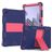 Mobigear ShieldStand Samsung Galaxy Tab A8 10.5 (2021) Hülle Kunststoff,Silikon Backcover + Ständer - Blau / Rot