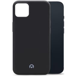 Mobilize Rubber Gelly iPhone 13 Mini Hülle Flexibles TPU Backcover - Matt Black