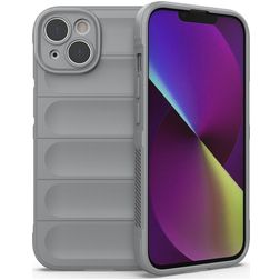 Mobigear Bumpy iPhone 14 TPU (flexibel) Backcover - Grau