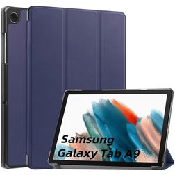 Mobigear Tri-Fold Samsung Galaxy Tab A9 (2023) Hülle Klapphülle - Dunkelblau