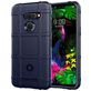 Mobigear Rugged Shield LG G8 ThinQ Hülle Flexibles TPU Backcover Stoßfest - Blau