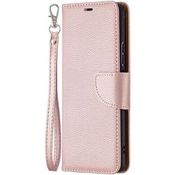 Mobigear Excellent Xiaomi Redmi Note 10 Pro Hülle Klapphülle Geldbörse - Roségold
