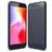 Mobigear Brushed Slim Xiaomi Redmi Go Hülle Flexibles TPU Backcover - Marineblau