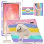 Mobigear SureGrip XGuard Samsung Galaxy Tab S11 Ultra Hülle Kunststoff,Silikon Backcover + Stifthalter + Schulterträger + Ständer