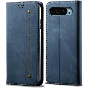 Mobigear Ranch Google Pixel 9 Hülle Klapphülle Geldbörse - Blau