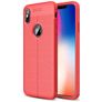 Mobigear Luxury iPhone XS Max Hülle Flexibles TPU Backcover - Rot