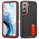 Mobigear Rugged Stand Samsung Galaxy S23 Plus Hülle Hardcase Backcover Stoßfest mit Ständer - Schwarz