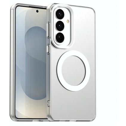 Mobigear Shockproof Samsung Galaxy S26 Plus MagSafe Hülle Hardcase Backcover - Weiß