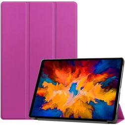 Mobigear Tri-Fold Lenovo Tab P11 Pro Gen 1 Hülle Klapphülle - Lila