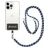 Mobigear Lanyard Verstellbare Universal-Handykette - Grün / Schwarz / Weiß