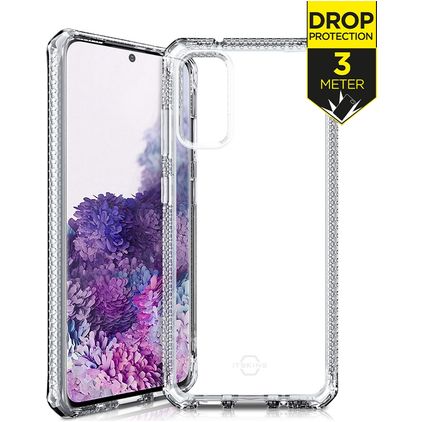 ITSkins SpectrumClear Durchsichtig Samsung Galaxy S20 Hülle Flexibles TPU Backcover Stoßfest - Transparent