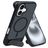 Mobiparts Hardcover iPhone 16 MagSafe Hülle Hardcase Backcover mit Ständer - Satin Black