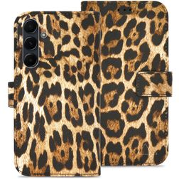 My Style Flex Wallet Samsung Galaxy A55 Hülle Klapphülle Geldbörse - Wild Leopard